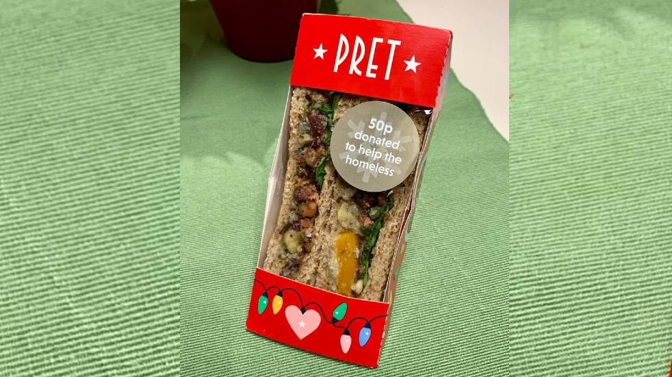 Pret a Manger: Vegan Christmas Nut Roast 